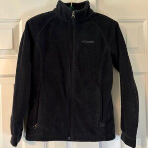 Columbia Black fleece jacket size - YL